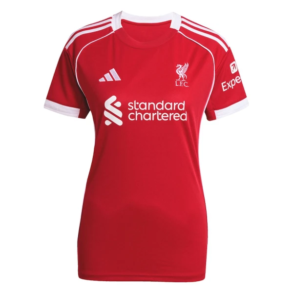 Fotbalové Dresy Liverpool FC Dámské Domácí 2025-26 Fotbalové Dresy Liverpool FC Dámské Domácí 2025-26