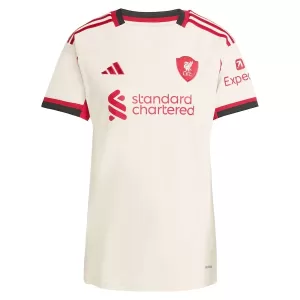 Fotbalové Dresy Liverpool FC Dámské Venkovní 2025-26 Fotbalové Dresy Liverpool FC Dámské Venkovní 2025-26