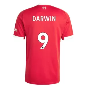 Fotbalové Dresy Liverpool FC Darwin Núñez 9 Domácí 2025-26 Fotbalové Dresy Liverpool FC Darwin Núñez 9 Domácí 2025-26
