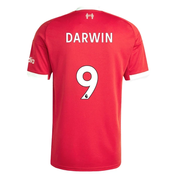 Fotbalové Dresy Liverpool FC Darwin Núñez 9 Domácí 2025-26 Fotbalové Dresy Liverpool FC Darwin Núñez 9 Domácí 2025-26