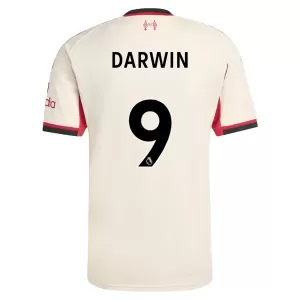 Fotbalové Dresy Liverpool FC Darwin Núñez 9 Venkovní 2025-26 Fotbalové Dresy Liverpool FC Darwin Núñez 9 Venkovní 2025-26