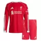 Fotbalové Dresy Liverpool FC Dětské Domácí 2025-26 Dlouhý Rukáv Fotbalové Dresy Liverpool FC Dětské Domácí 2025-26 Dlouhý Rukáv