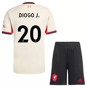 Fotbalové Dresy Liverpool FC Diogo Jota 20 Dětské Venkovní 2025-26 Fotbalové Dresy Liverpool FC Diogo Jota 20 Dětské Venkovní 2025-26