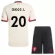 Fotbalové Dresy Liverpool FC Diogo Jota 20 Dětské Venkovní 2025-26 Fotbalové Dresy Liverpool FC Diogo Jota 20 Dětské Venkovní 2025-26
