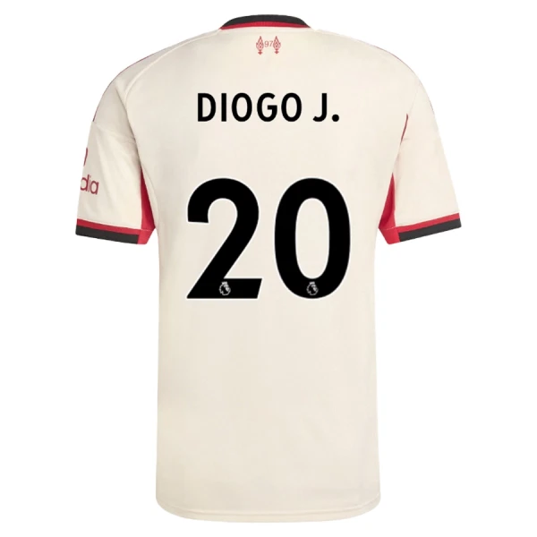 Fotbalové Dresy Liverpool FC Diogo Jota 20 Venkovní 2025-26 Fotbalové Dresy Liverpool FC Diogo Jota 20 Venkovní 2025-26