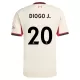 Fotbalové Dresy Liverpool FC Diogo Jota 20 Venkovní 2025-26 Fotbalové Dresy Liverpool FC Diogo Jota 20 Venkovní 2025-26