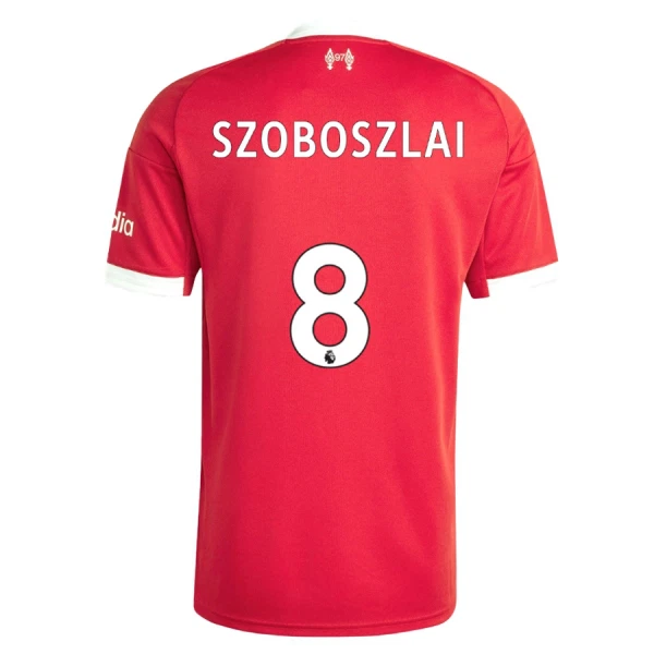 Fotbalové Dresy Liverpool FC Dominik Szoboszlai 8 Domácí 2025-26 Fotbalové Dresy Liverpool FC Dominik Szoboszlai 8 Domácí 2025-26