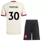 Fotbalové Dresy Liverpool FC Jeremie Frimpong 30 Dětské Venkovní 2025-26 Fotbalové Dresy Liverpool FC Jeremie Frimpong 30 Dětské Venkovní 2025-26