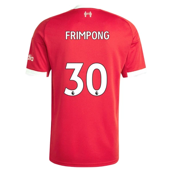 Fotbalové Dresy Liverpool FC Jeremie Frimpong 30 Domácí 2025-26 Fotbalové Dresy Liverpool FC Jeremie Frimpong 30 Domácí 2025-26