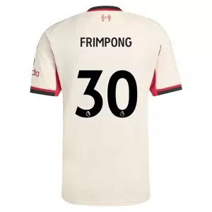 Fotbalové Dresy Liverpool FC Jeremie Frimpong 30 Venkovní 2025-26 Fotbalové Dresy Liverpool FC Jeremie Frimpong 30 Venkovní 2025-26