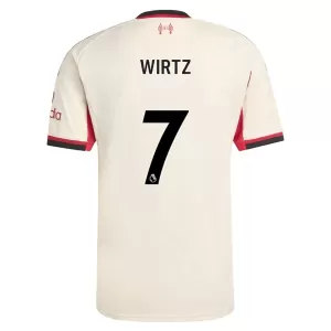 Fotbalové Dresy Liverpool FC Wirtz 7 Venkovní 2025-26 Fotbalové Dresy Liverpool FC Wirtz 7 Venkovní 2025-26