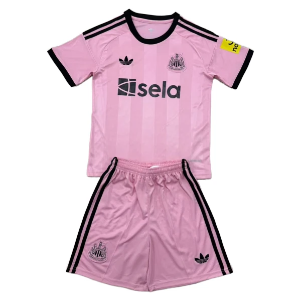 Brankářské Fotbalové Dresy Newcastle United Dětské 2025-26 Růžová Brankářské Fotbalové Dresy Newcastle United Dětské 2025-26 Růžová
