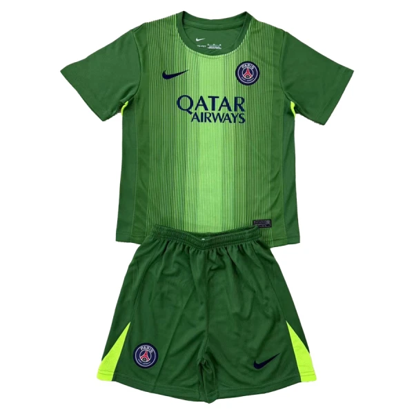 Brankářské Fotbalové Dresy Paris Saint-Germain Dětské 2025-26 Brankářské Fotbalové Dresy Paris Saint-Germain Dětské 2025-26