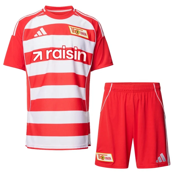 Fotbalové Dresy Union Berlin Dětské Domácí 2025-26 Fotbalové Dresy Union Berlin Dětské Domácí 2025-26