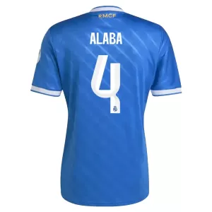 Fotbalové Dresy Real Madrid David Alaba 4 Alternativní 2025-26 Fotbalové Dresy Real Madrid David Alaba 4 Alternativní 2025-26