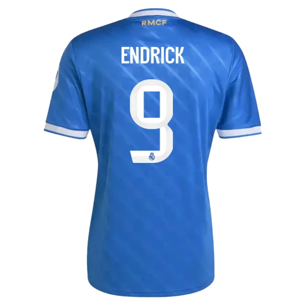 Fotbalové Dresy Real Madrid Endrick 9 Alternativní 2025-26 Fotbalové Dresy Real Madrid Endrick 9 Alternativní 2025-26