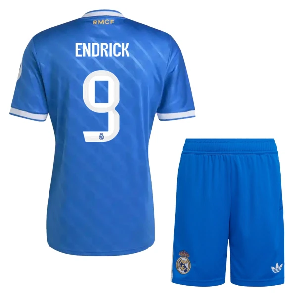 Fotbalové Dresy Real Madrid Endrick 9 Dětské Alternativní 2025-26 Fotbalové Dresy Real Madrid Endrick 9 Dětské Alternativní 2025-26