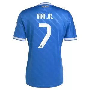 Fotbalové Dresy Real Madrid Vinicius Junior 7 Alternativní 2025-26 Fotbalové Dresy Real Madrid Vinicius Junior 7 Alternativní 2025-26
