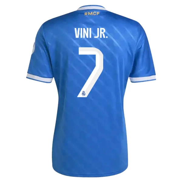 Fotbalové Dresy Real Madrid Vinicius Junior 7 Alternativní 2025-26 Fotbalové Dresy Real Madrid Vinicius Junior 7 Alternativní 2025-26