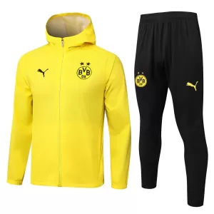 Borussia Dortmund Tréninkový Bunda Kapucí Soupravy 2025-26 Žlutá