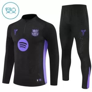 FC Barcelona Tréninkové Teplákové Soupravy Dětské 2025-26 Černá FC Barcelona Tréninkové Teplákové Soupravy Dětské 2025-26 Černá
