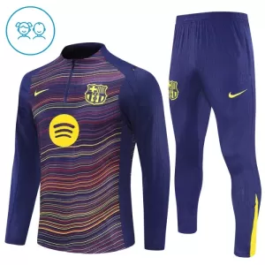 FC Barcelona Tréninkové Teplákové Soupravy Dětské 2025-26 Námořnictvo FC Barcelona Tréninkové Teplákové Soupravy Dětské 2025-26 Námořnictvo