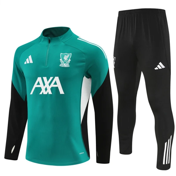 Liverpool FC Tréninkové Teplákové Soupravy 2025-26 Zelená