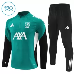 Liverpool FC Tréninkové Teplákové Soupravy Dětské 2025-26 Zelená Liverpool FC Tréninkové Teplákové Soupravy Dětské 2025-26 Zelená