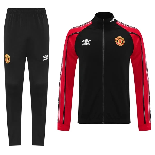 Manchester United Teplákové Soupravy 2025-26 Černá