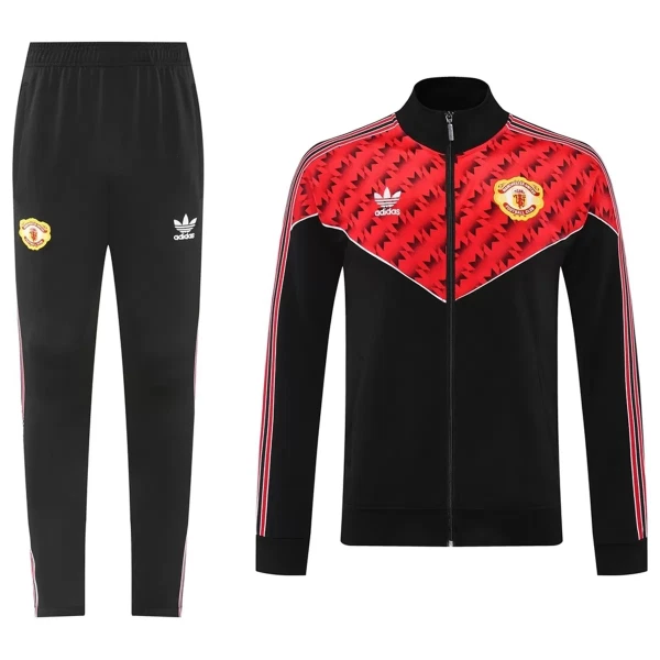 Manchester United Teplákové Soupravy 2025-26 Červená