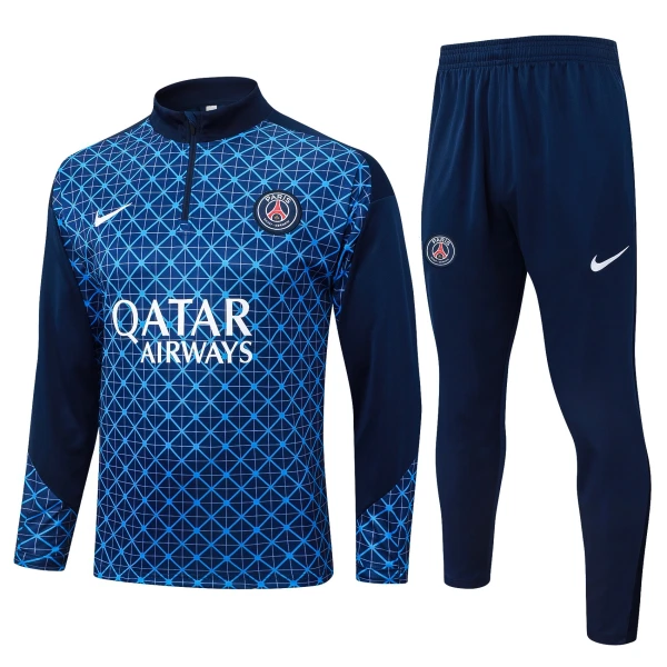 Paris Saint-Germain Tréninkové Teplákové Soupravy 2025-26 Modrá