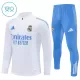 Real Madrid Tréninkové Teplákové Soupravy Dětské 2025-26 Bílá
