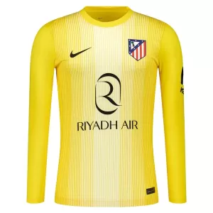 Brankářské Fotbalové Dresy Atlético Madrid 2025-26 Žlutá Dlouhý Rukáv Brankářské Fotbalové Dresy Atlético Madrid 2025-26 Žlutá Dlouhý Rukáv