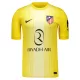 Brankářské Fotbalové Dresy Atlético Madrid Dětské 2025-26 Žlutá
