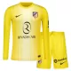 Brankářské Fotbalové Dresy Atlético Madrid Dětské 2025-26 Žlutá Dlouhý Rukáv