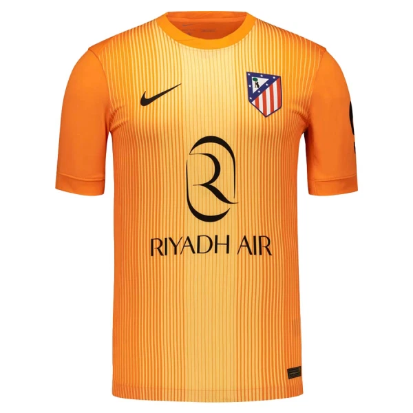 Brankářské Fotbalové Dresy Atlético Madrid Jan Oblak 13 2025-26 Oranžový