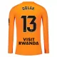 Brankářské Fotbalové Dresy Atlético Madrid Jan Oblak 13 2025-26 Oranžový Dlouhý Rukáv