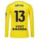 Brankářské Fotbalové Dresy Atlético Madrid Jan Oblak 13 2025-26 Žlutá Dlouhý Rukáv