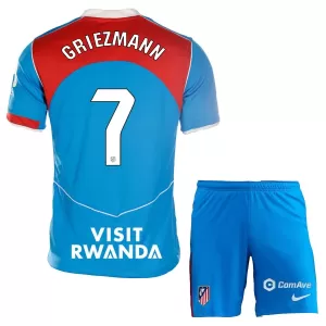 Fotbalové Dresy Atlético Madrid Antoine Griezmann 7 Dětské Alternativní 2025-26 Fotbalové Dresy Atlético Madrid Antoine Griezmann 7 Dětské Alternativní 2025-26