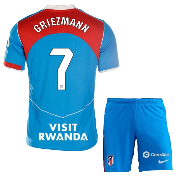 Fotbalové Dresy Atlético Madrid Antoine Griezmann 7 Dětské Alternativní 2025-26