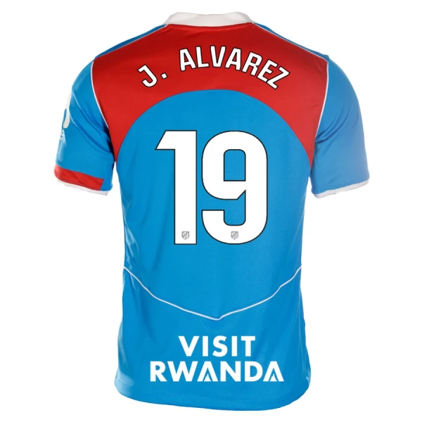 Fotbalové Dresy Atlético Madrid Julián Álvarez 19 Dětské Alternativní 2025-26
