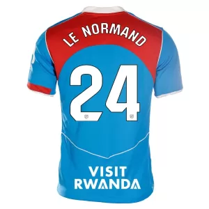 Fotbalové Dresy Atlético Madrid Le Normand 24 Alternativní 2025-26 Fotbalové Dresy Atlético Madrid Le Normand 24 Alternativní 2025-26