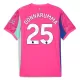 Brankářské Fotbalové Dresy Manchester City Gianluigi Donnarumma 25 2025-26 Růžová