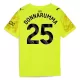 Brankářské Fotbalové Dresy Manchester City Gianluigi Donnarumma 25 2025-26 Žlutá
