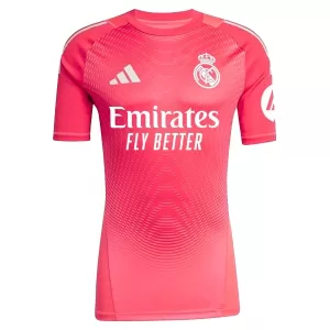Brankářské Fotbalové Dresy Real Madrid 2025-26 Červená