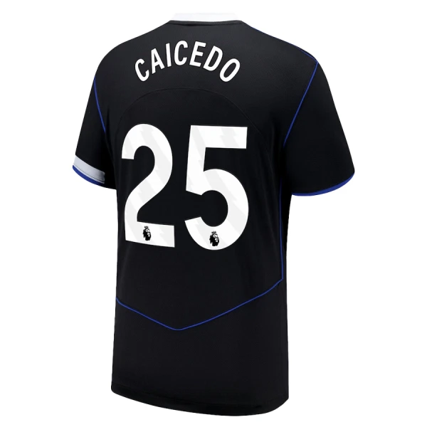 Fotbalové Dresy Chelsea FC Caicedo 25 Alternativní 2025-26