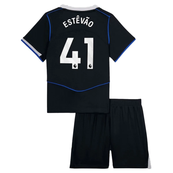 Fotbalové Dresy Chelsea FC Estevao 41 Dětské Alternativní 2025-26