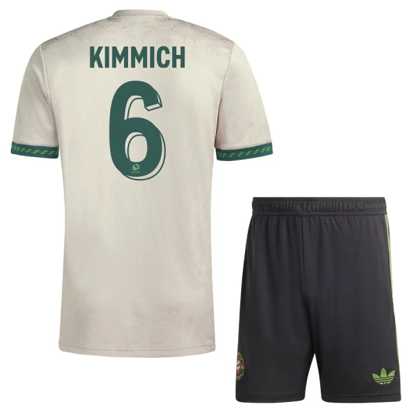 Fotbalové Dresy FC Bayern Mnichov Oktoberfest Kimmich 6 Dětské 2025-26