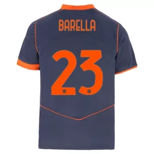 Fotbalové Dresy Inter Milán Barella 23 Alternativní 2025-26 Fotbalové Dresy Inter Milán Barella 23 Alternativní 2025-26