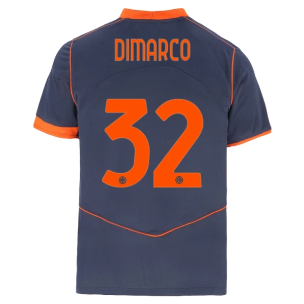 Fotbalové Dresy Inter Milán Dimarco 32 Alternativní 2025-26
